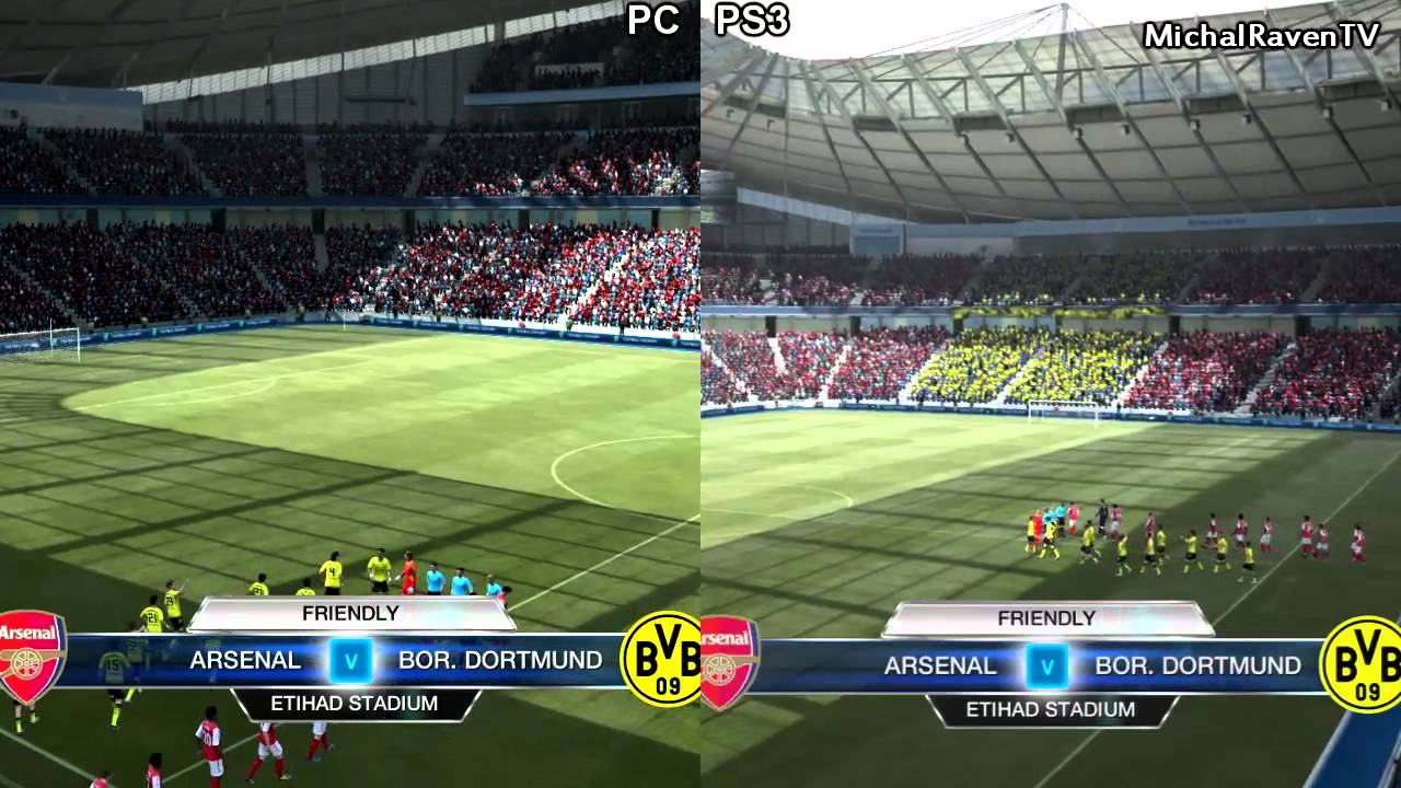 FIFA 12 Demo - PC vs PS3 Graphics Comparison