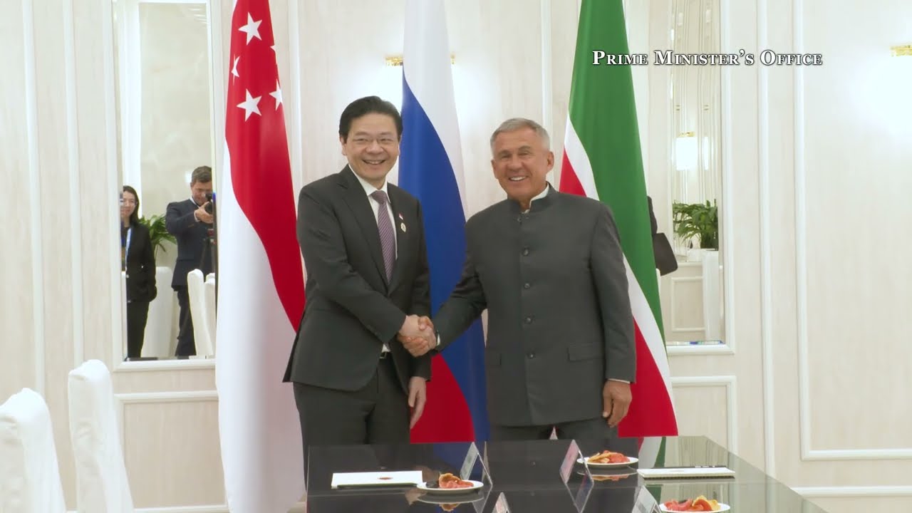 PM Lawrence Wong at the ASEAN&ndash;Russia Commemorative Summit