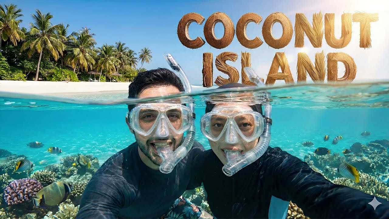 Endonezya’da Ada Turu! 🐠 Coconut Adası!
