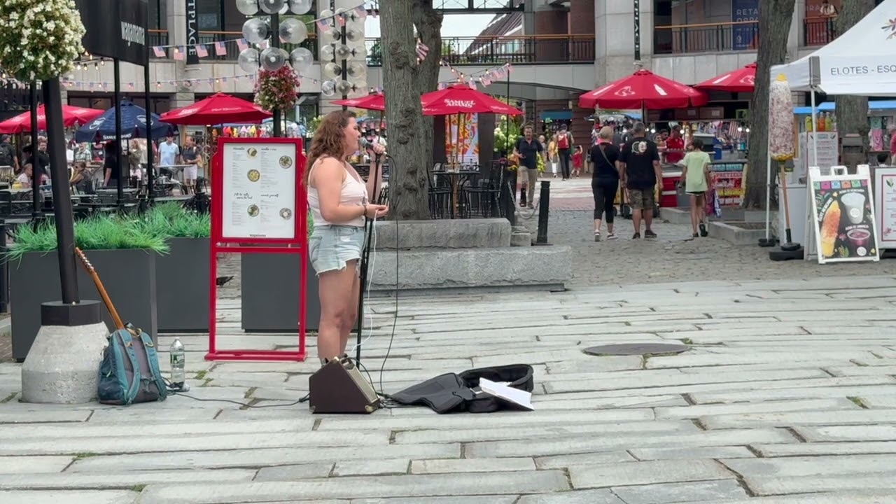 Support Your Local Buskers - Faneuil Hall, Boston - Aug. 27, 2025