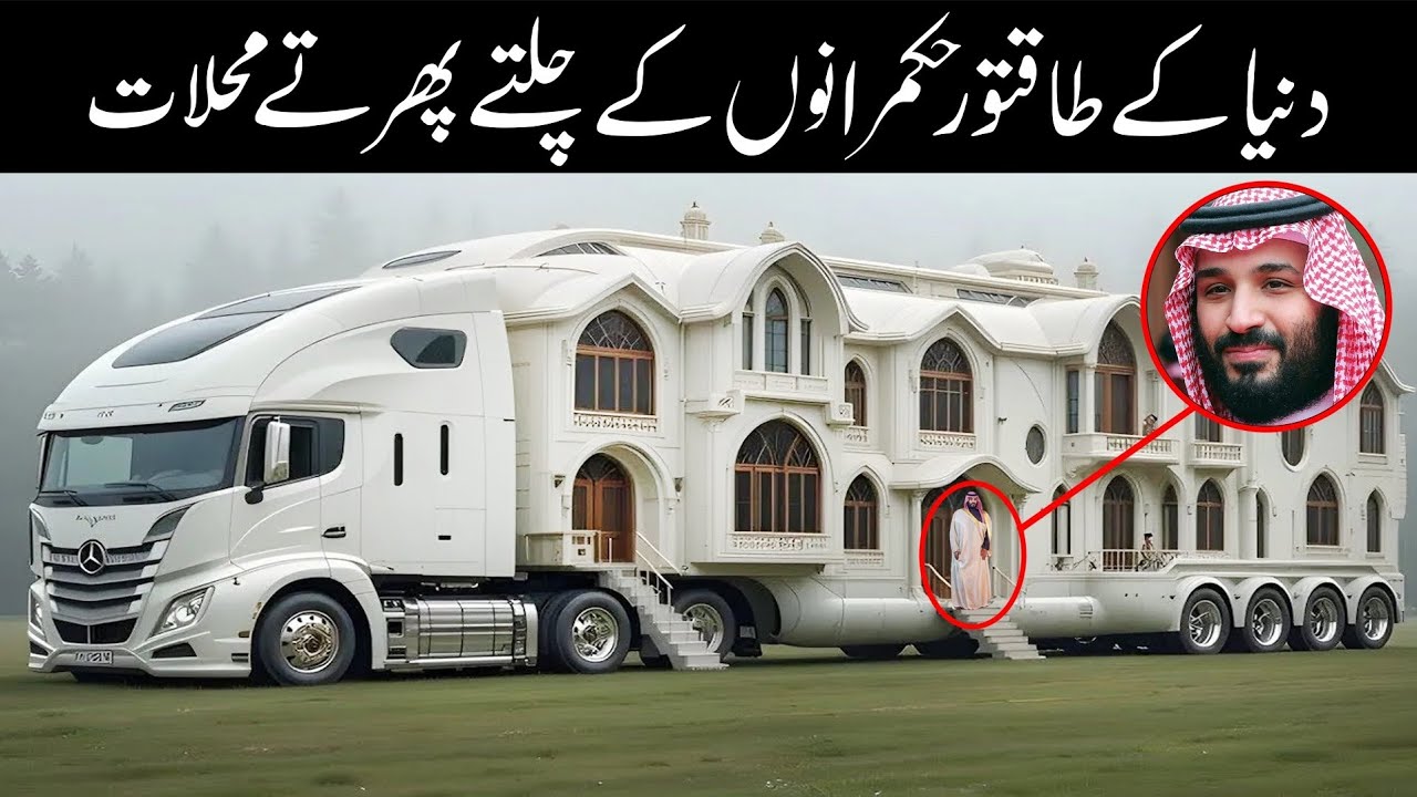 The Moving Palaces of the World’s Powerful Rulers