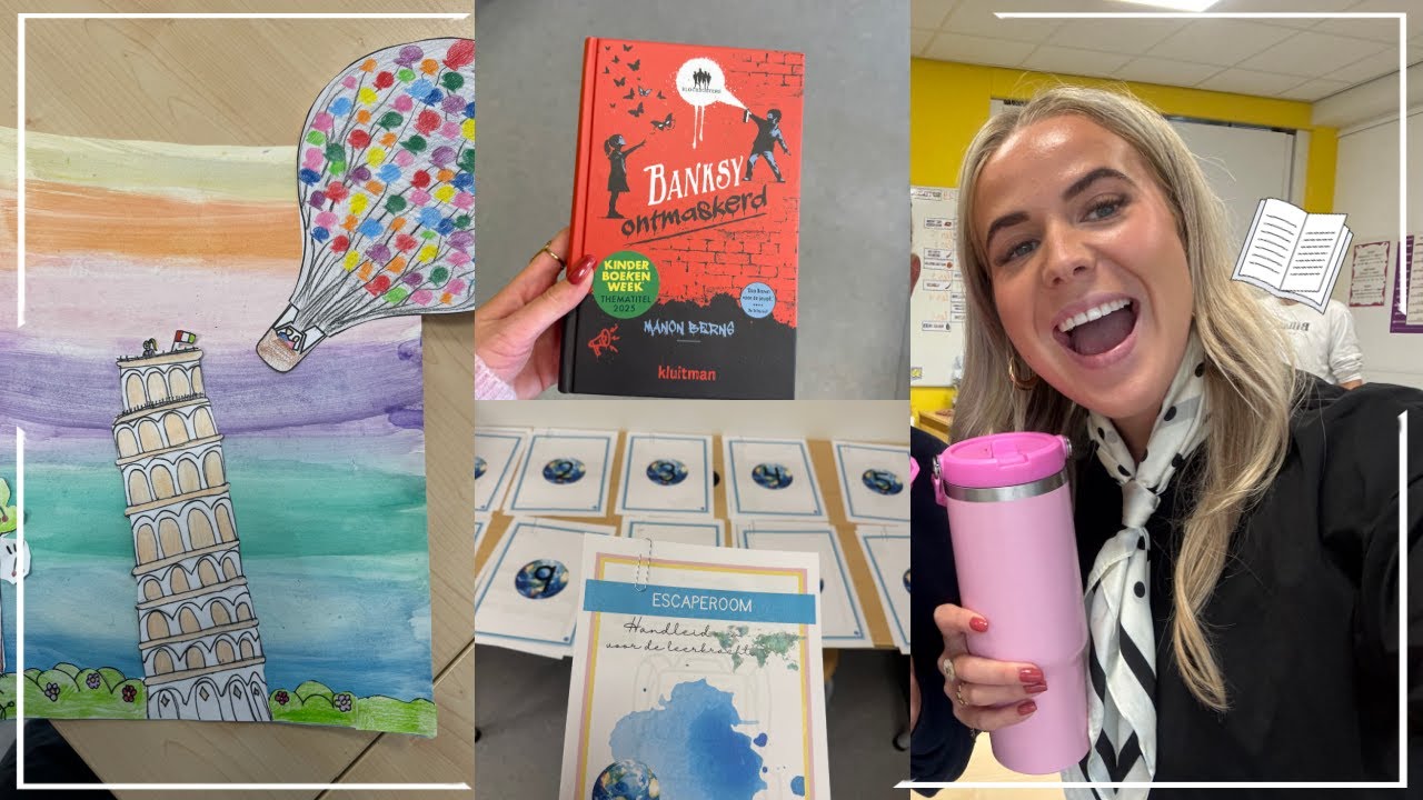 De Kinderboekenweek 📚 & een escaperoom maken | Janette 