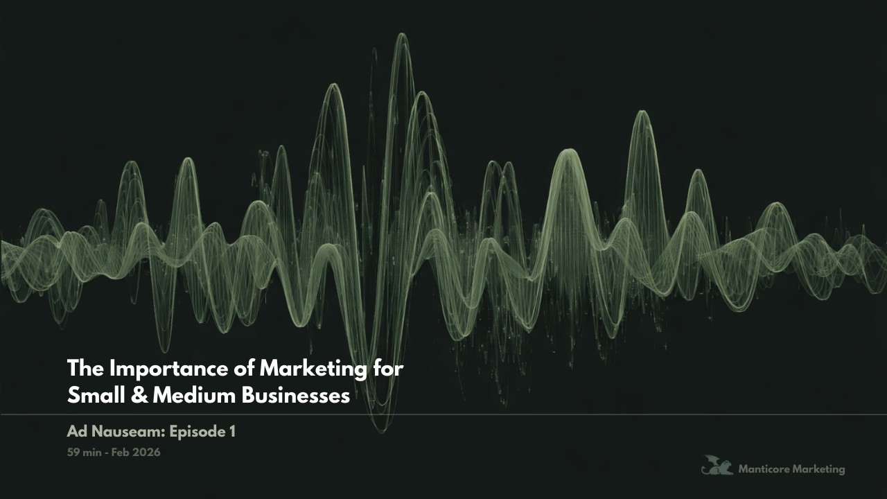 Ad Nauseam Podcast: The Importance of Marketing for Small & Medium Businesses
