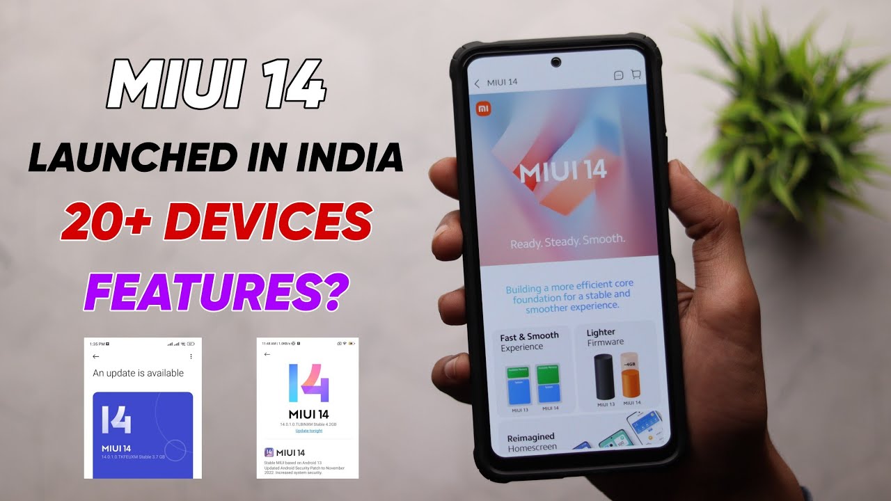 FINALLY MIUI 14 INDIA LAUNCHED 20+ SUPPORTED DEVICE LIST || MIUI 14 UPDATE ROLLOUT