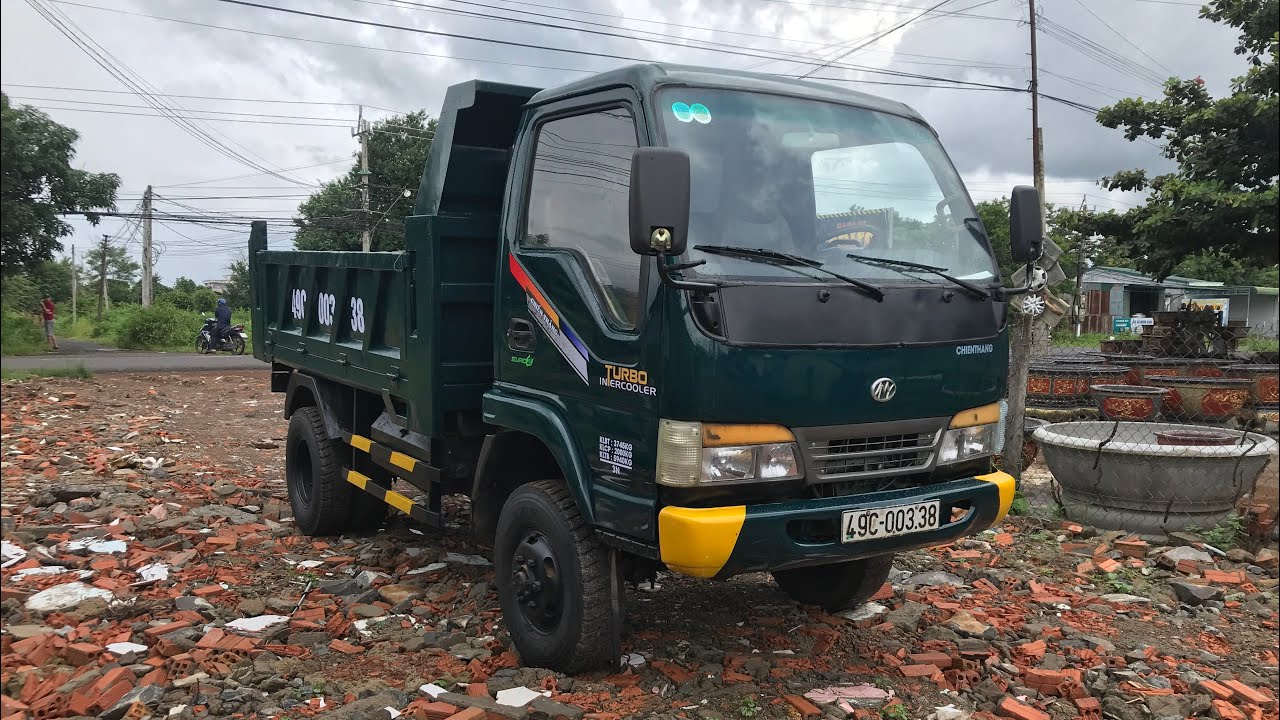 Xe ben, chiến thắng 2 cầu, 2 tấn, thắng hơi, thùng 3,4 khối ( Đã Bán )