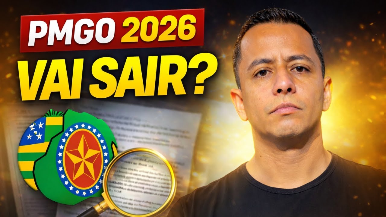 PMGO 2026: sinais reais de que o edital pode sair