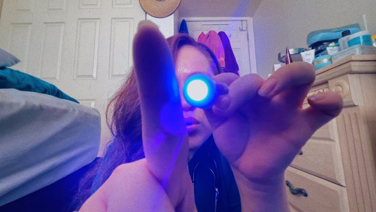 1 minute Cranial Nerve Exam/ASMR #1minute #cranialnerveexam #layeredsounds #ASMR