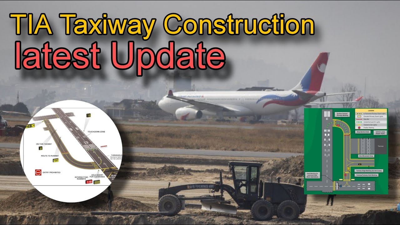 Parallel Taxiway भनेको के हो ? || TIA Taxiway Construction Update || EP-30