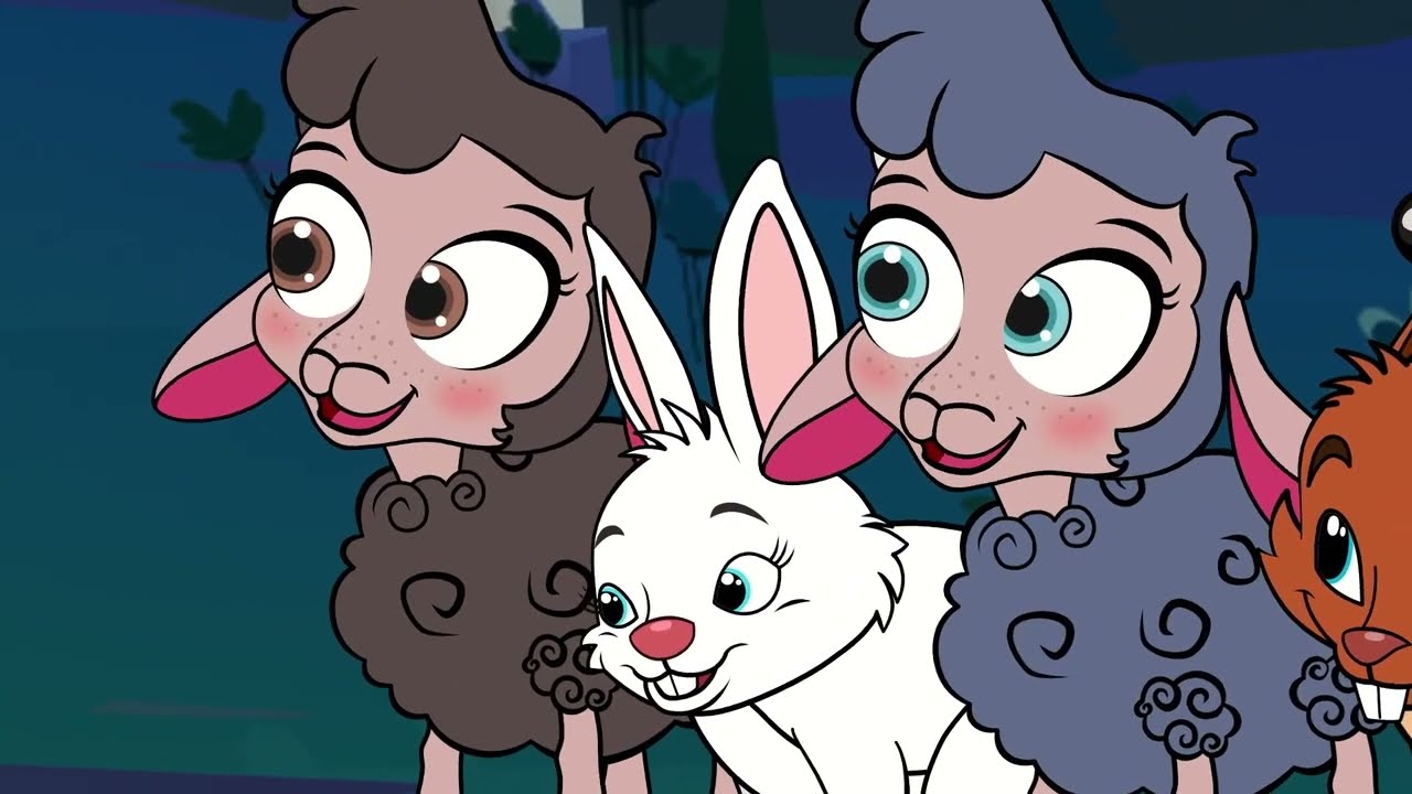 La Hyène et le Hérisson | Fable | Conte pour Enfants | Dessin Animé avec @lesptitszamis