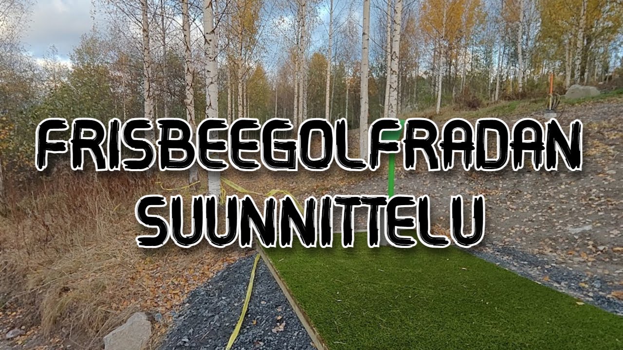 Frisbeegolfradan suunnittelu - Turinatuokio #4