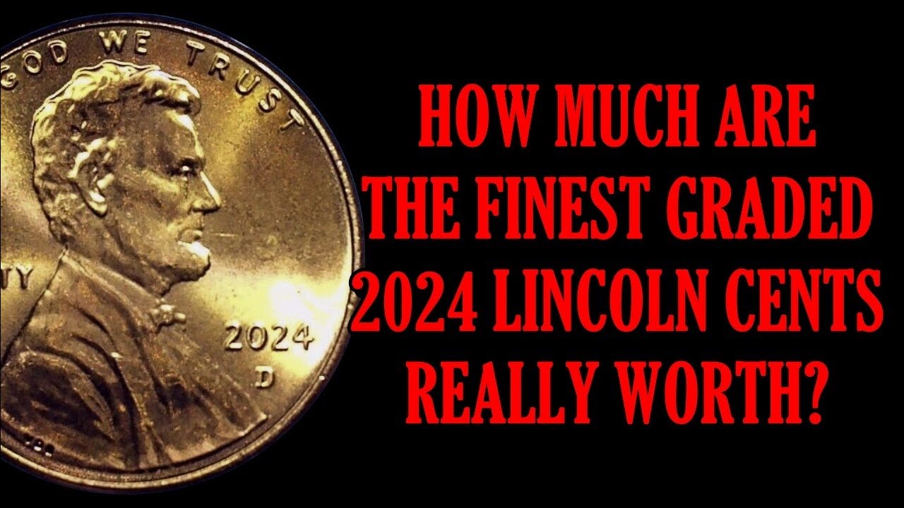 $2,000? $3,000? How High Can Top Grade 2024 Lincoln Cents Go??
