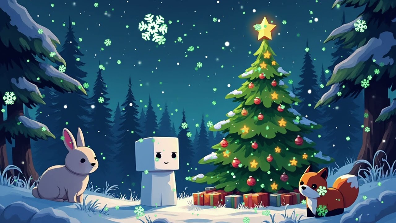 Minecraft Sleep Story - Elliot The Enderman's Christmas Tree Story