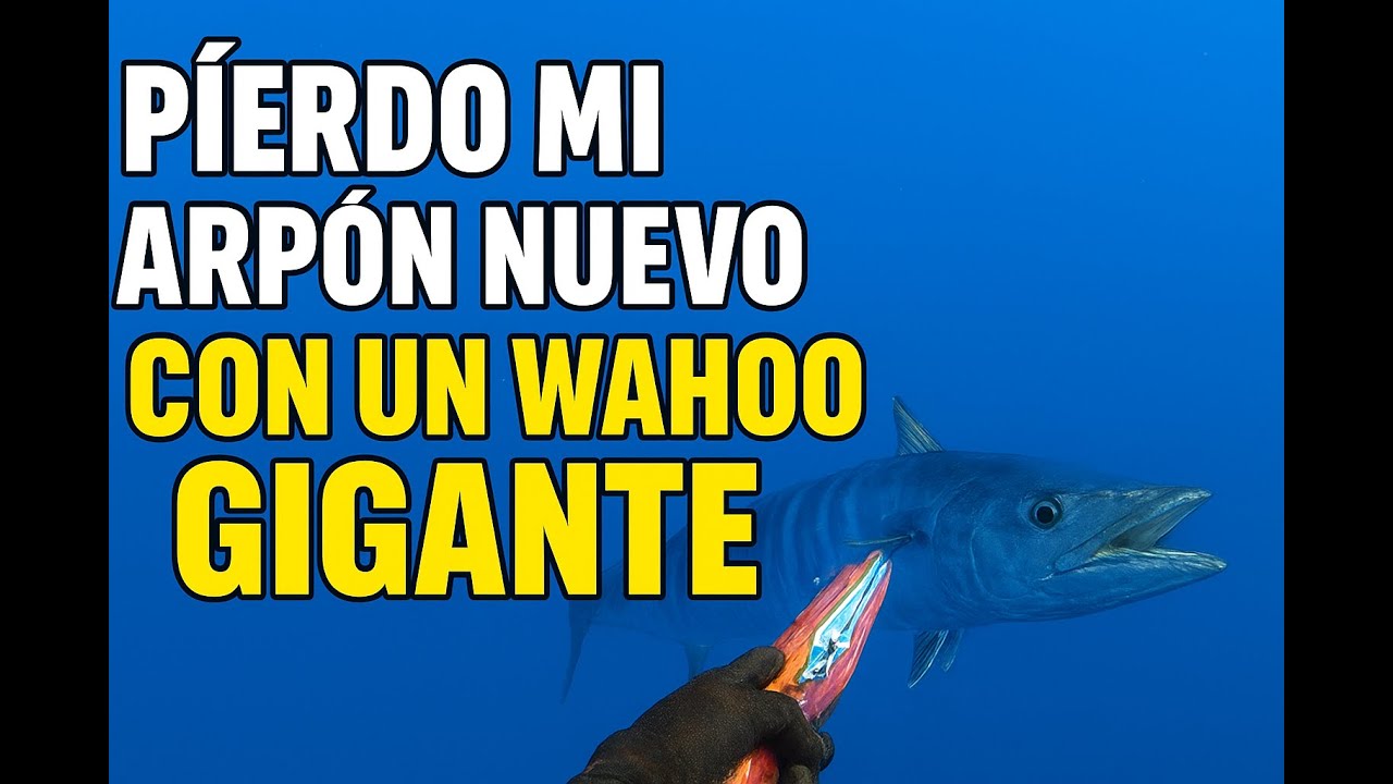 Pesca submarina de wahoos  Spearfishing wahoos