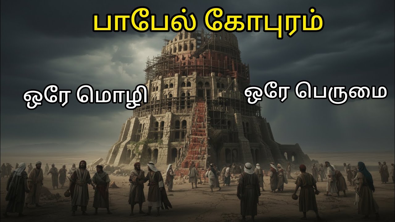 பாபேல் கோபுரம் | மனித பெருமையின் முடிவு | தொடக்க நூல் (ஆதியாகமம்) - 11 (Genesis 11) 