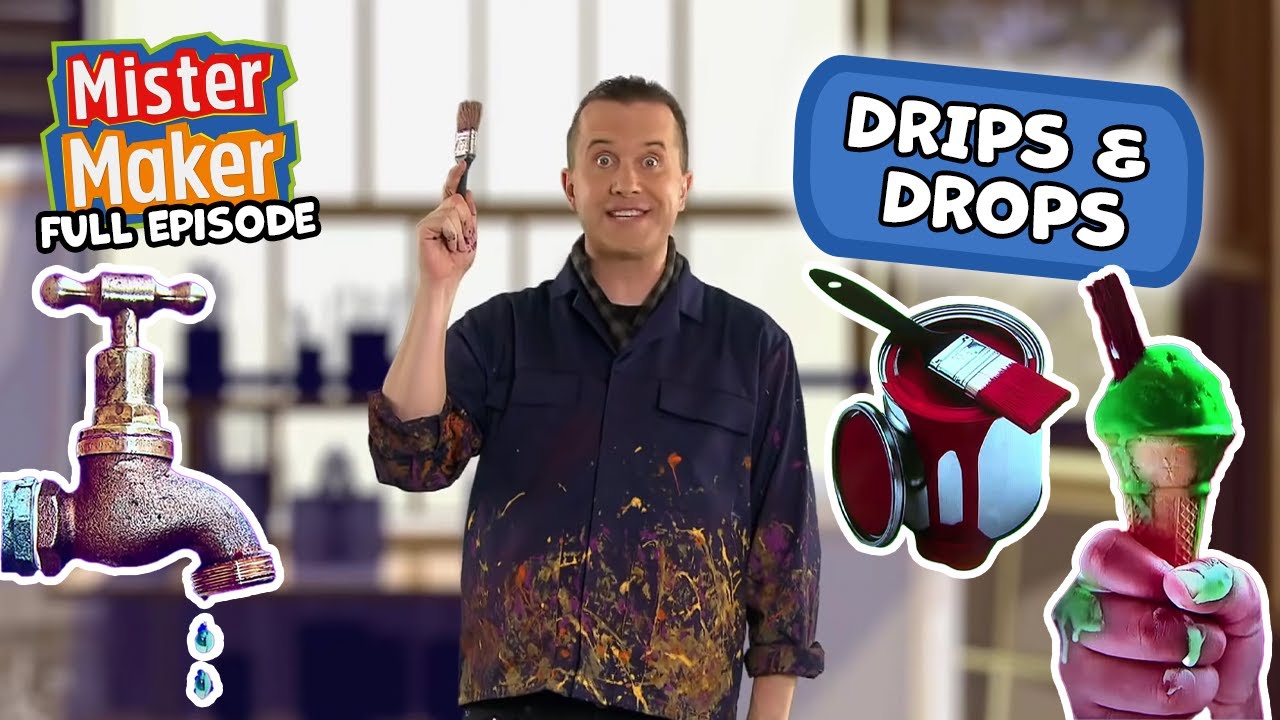 Drips & Drops! | Mister Maker's Arty Party | ZeeKay Junior