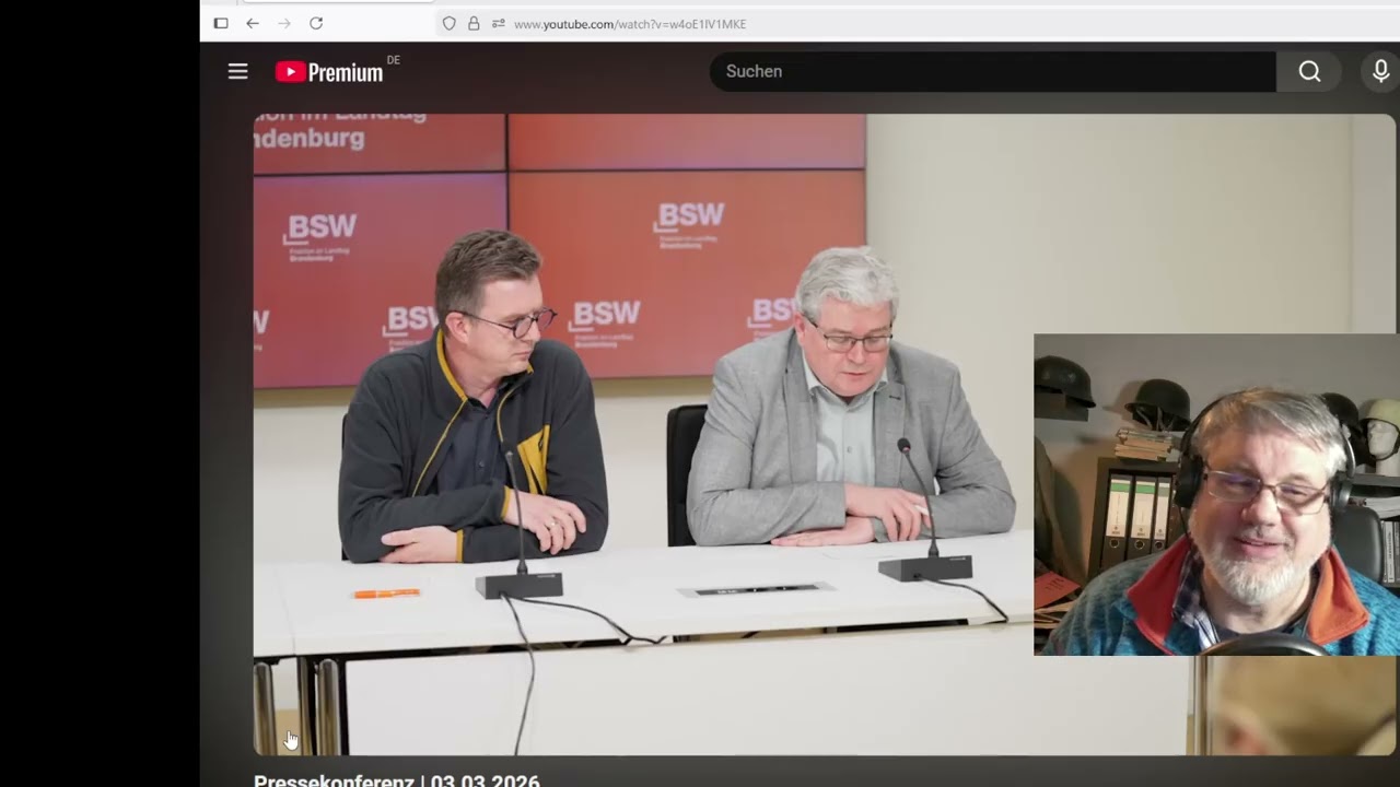 BSW-Pressekonferenz zum Thema Bundeswehrübung mit zivilen Krankenhäusern. BSW ist dagegen. Klar