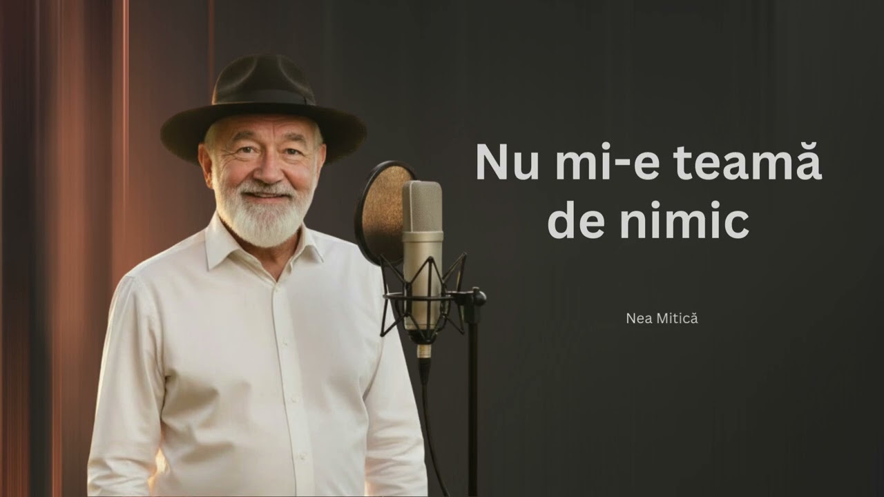 Nea Mitică - Nu mi-e teamă de nimic | C&acirc;ntec de suflet despre viață