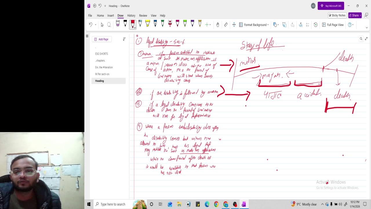 ANSWER WRITING LIMITATION ACT