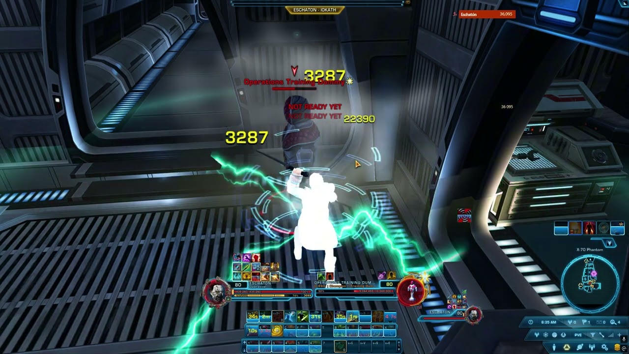 SWTOR 7.6 | Concealment Operative | Парс на кукле (35138 DPS)