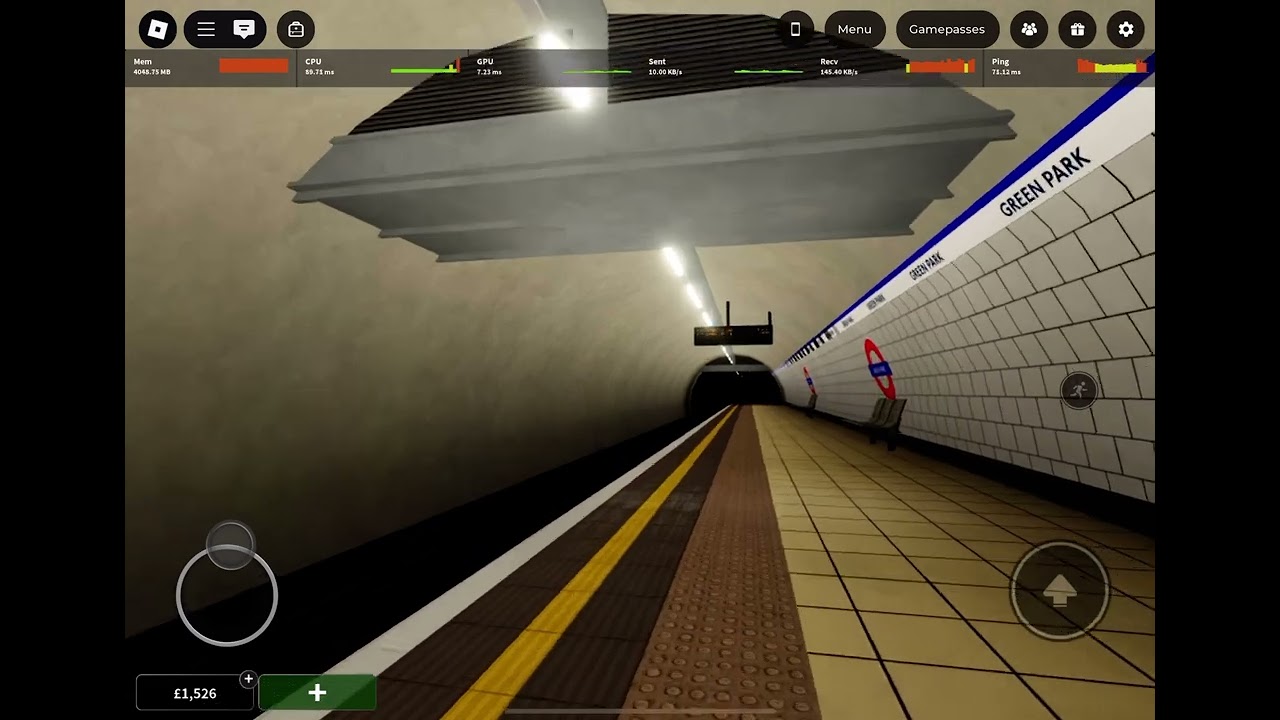 Full journey on the Victoria and Piccadilly line from Victoria to Piccadilly Circus ￼#roblox #tfl
