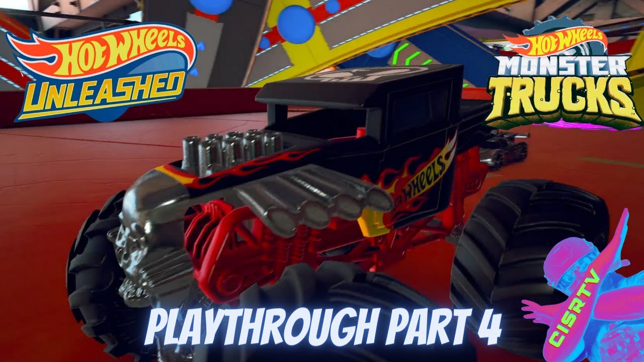Hot Wheels Unleashed Monster Truck City Rumble Playthrough with EXCITING commentary | Part 4 on XBOX
