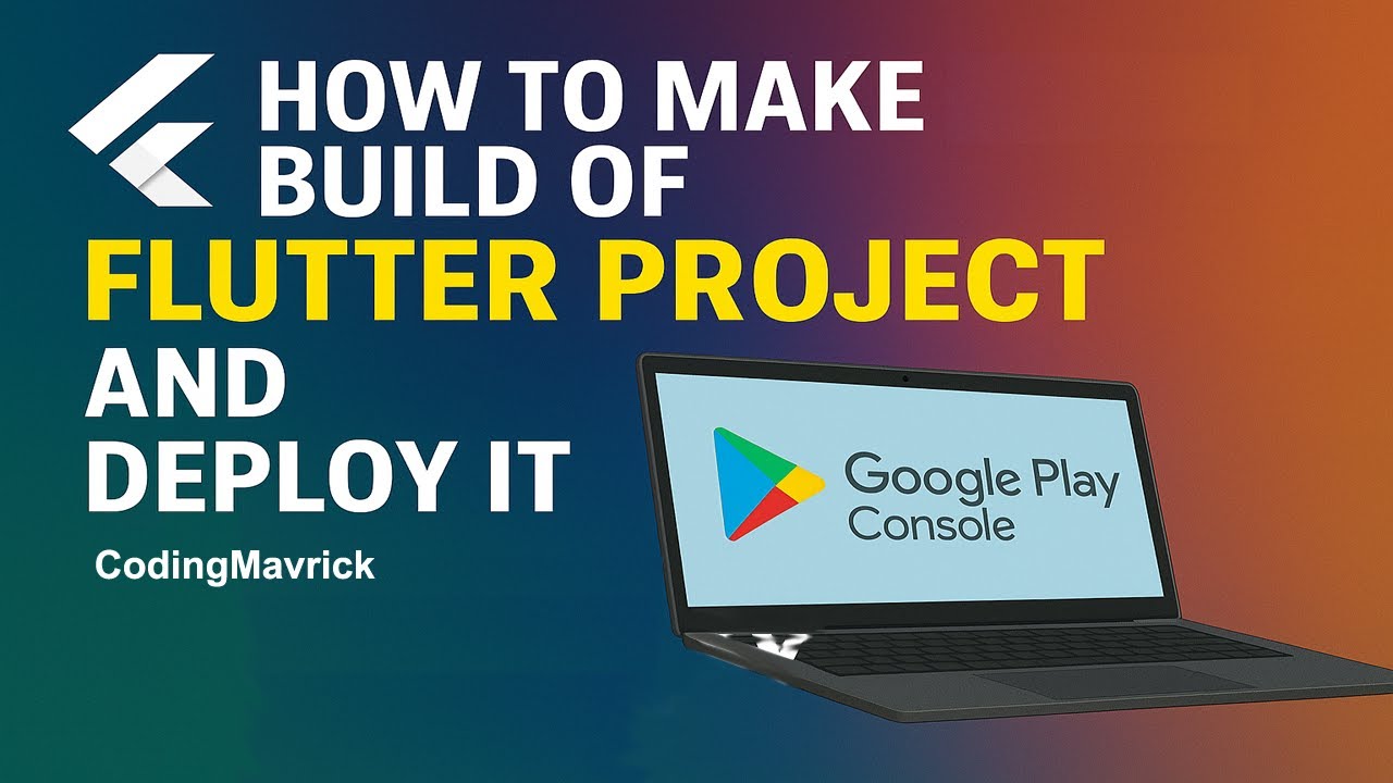 📱 How to Build a Flutter App & Deploy It on Google Play Store