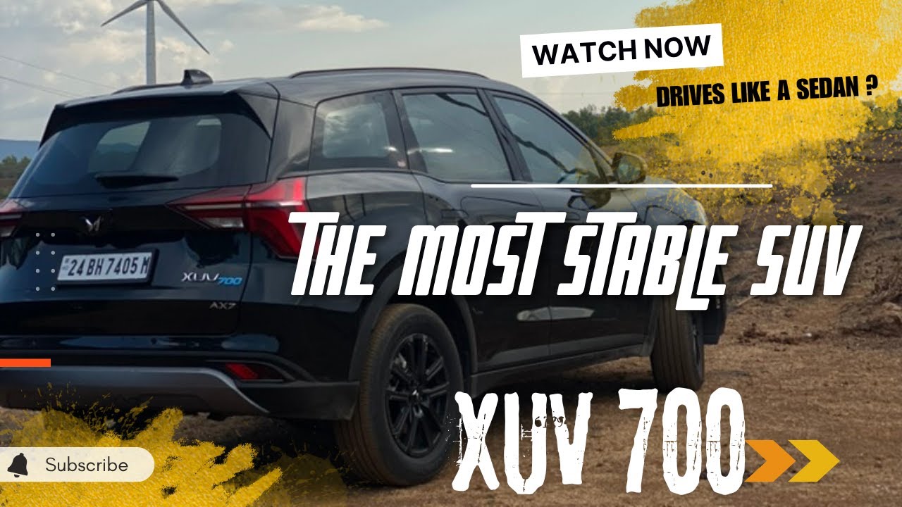 XUV700 Handles Like a Sedan? Real Road Test Will Surprise You! #xuv700 #mahindra #drive