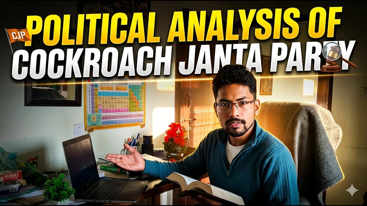 Political analysis of Cockroach janta party [#cjp ] #cockroachjantaparty 