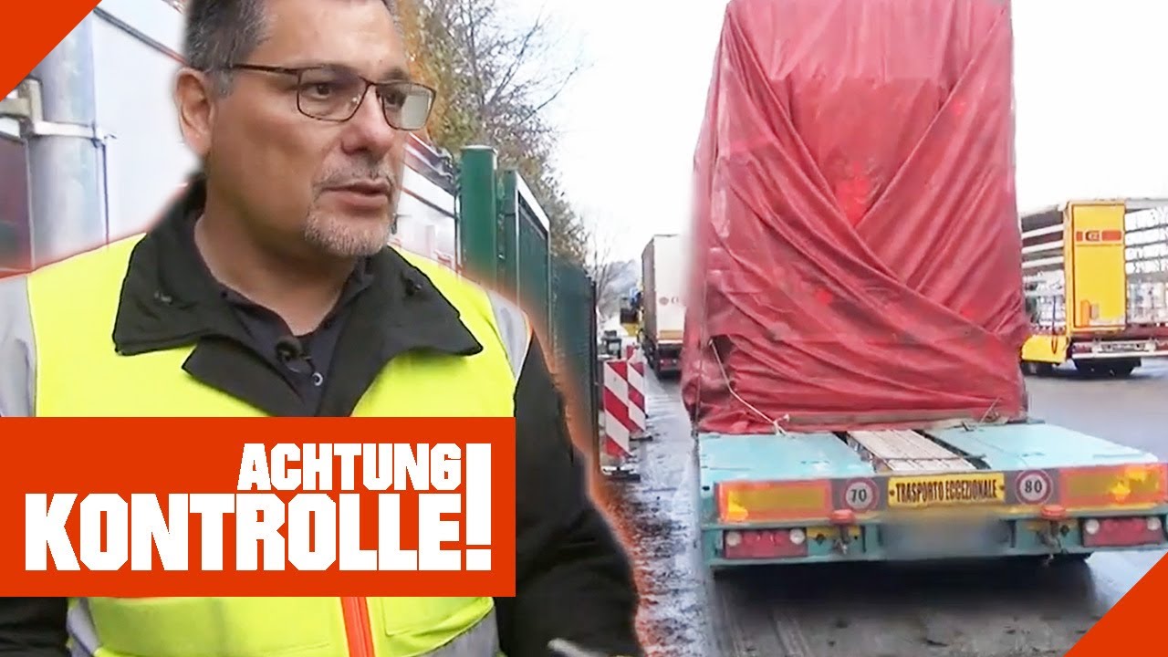 Viel zu hoch! LKW ist 40 cm zu hoch! | Achtung Kontrolle | Kabel Eins