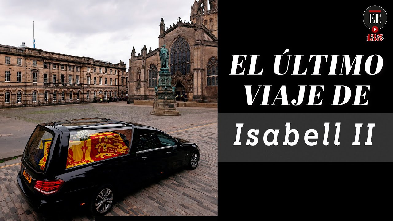 Así fue la caravana fúnebre de la reina Isabel II en Escocia, ¿a dónde fueron sus restos?