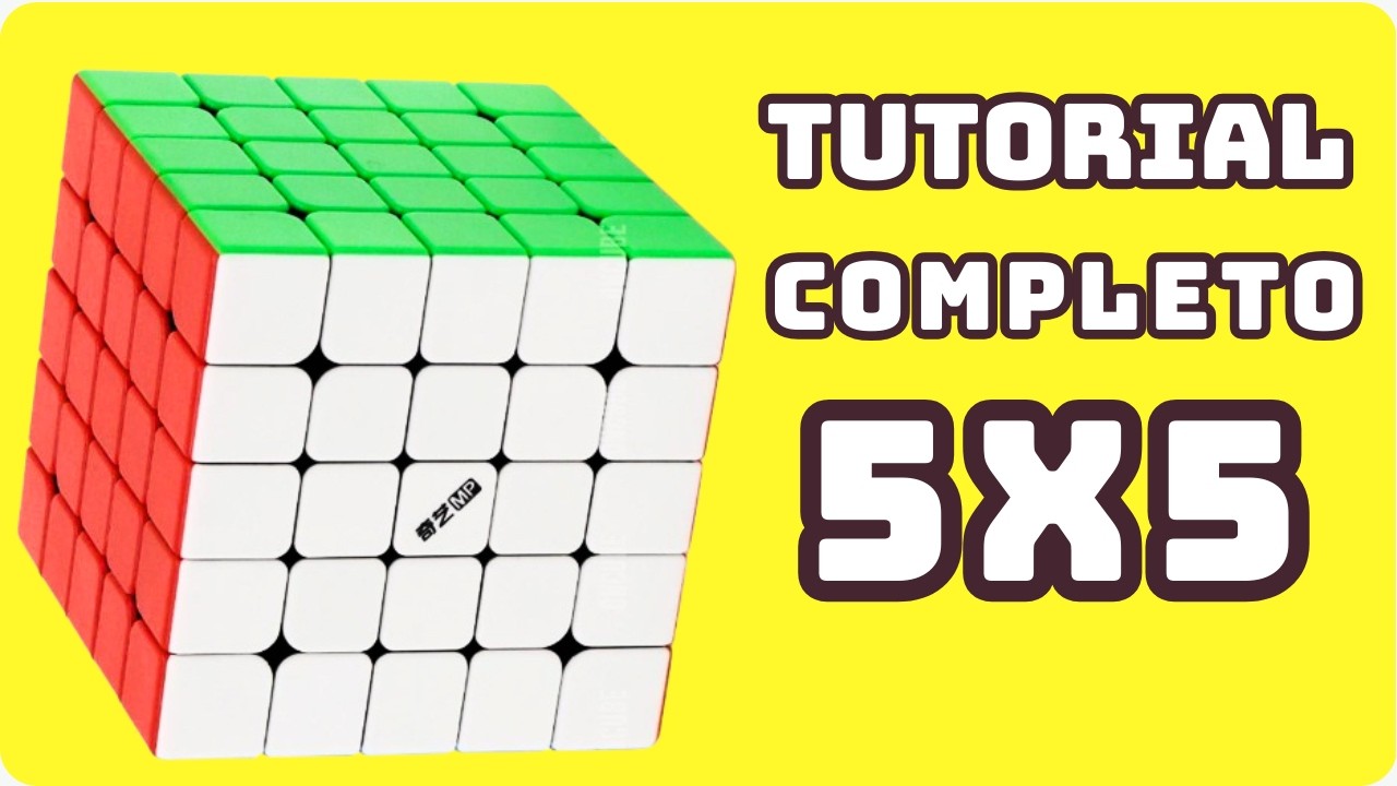 O Segredo Para Montar o Cubo Mágico 5x5 (Tutorial Simples e Rápido) ✅