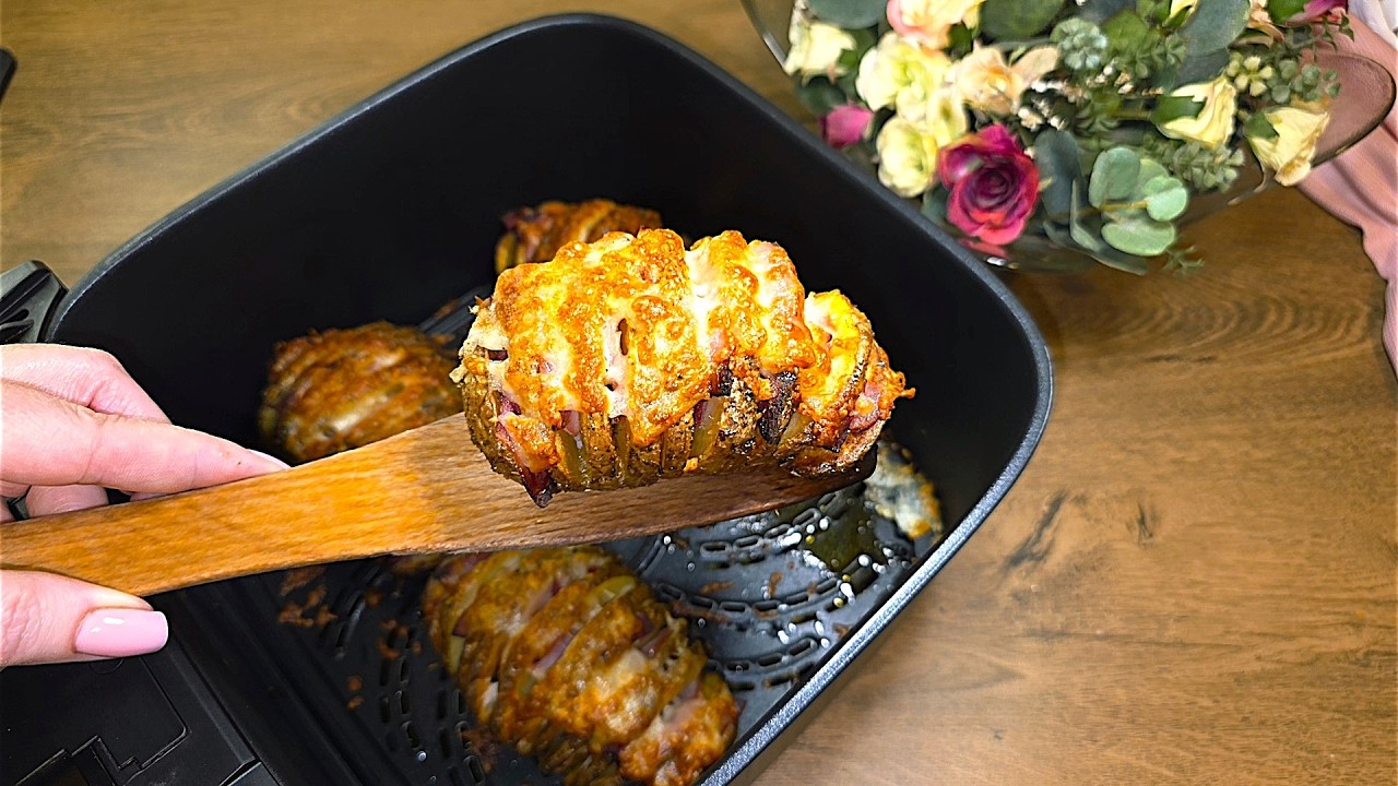 The most incredibly delicious air fryer potato recipe I've ever made!