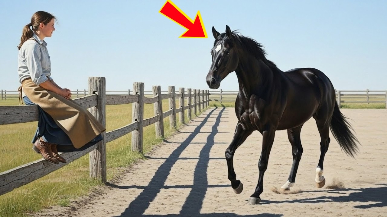 Er konnte kein Pferd reiten — bis der Wildstallion ihn auswählte