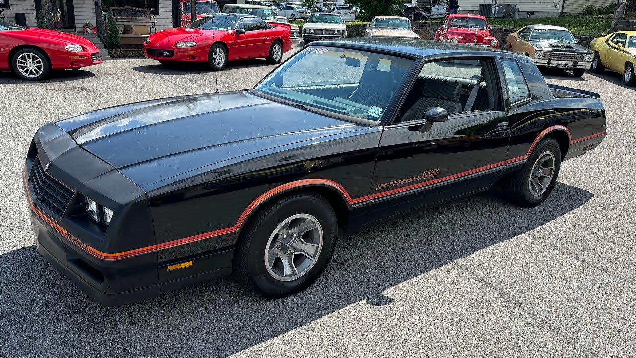 Тест-драйв Chevrolet Monte Carlo SS 1985 года. ПРОДАН. 13 900 долларов. Maple Motors #2614.