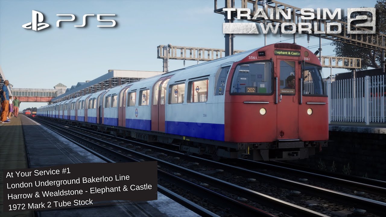 TSW 2 PS5 At Your Service #1: Bakerloo Line, Harrow & Wealdstone - Elephant & Castle