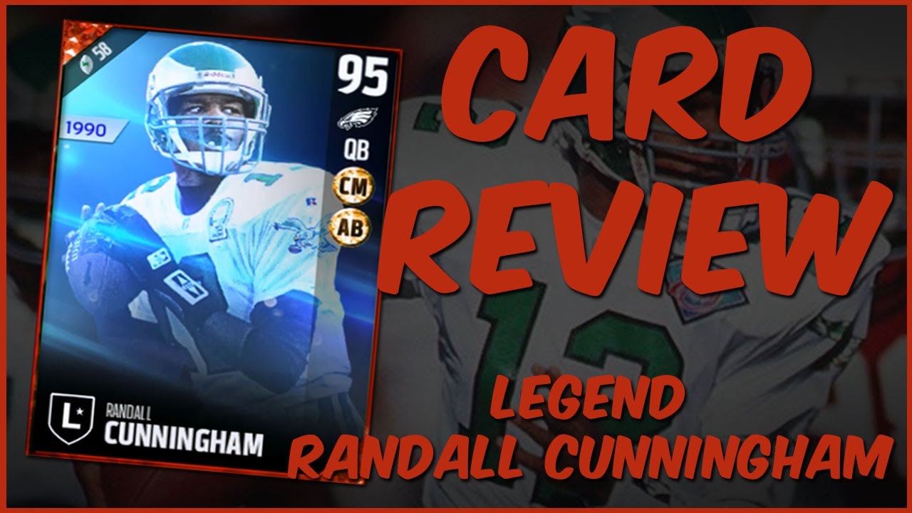 MUT 17 Card Review | Legend Randall Cunningham Gameplay + Card Review