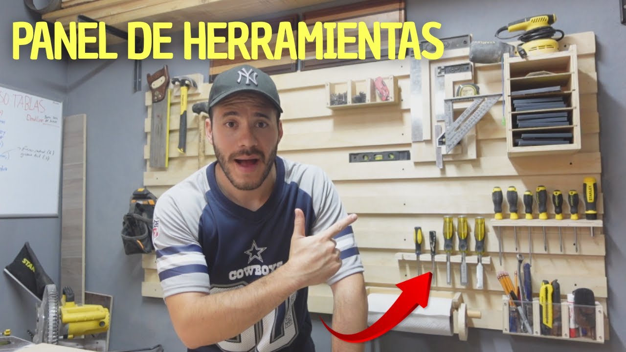 Tablero de Herramientas | FÁCIL Y RÁPIDO!! | Sistema Francés (French Cleat)