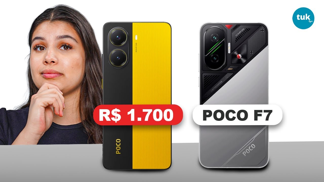 AGORA que o PREÇO BAIXOU! Compro o POCO X7 PRO ou POCO F7?