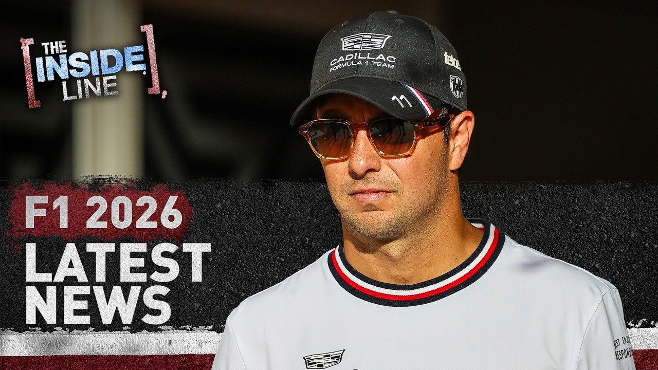 LATEST F1 NEWS | Sergio Perez, Bahrain test canceled, Mercedes pace, Christian Horner, and more.