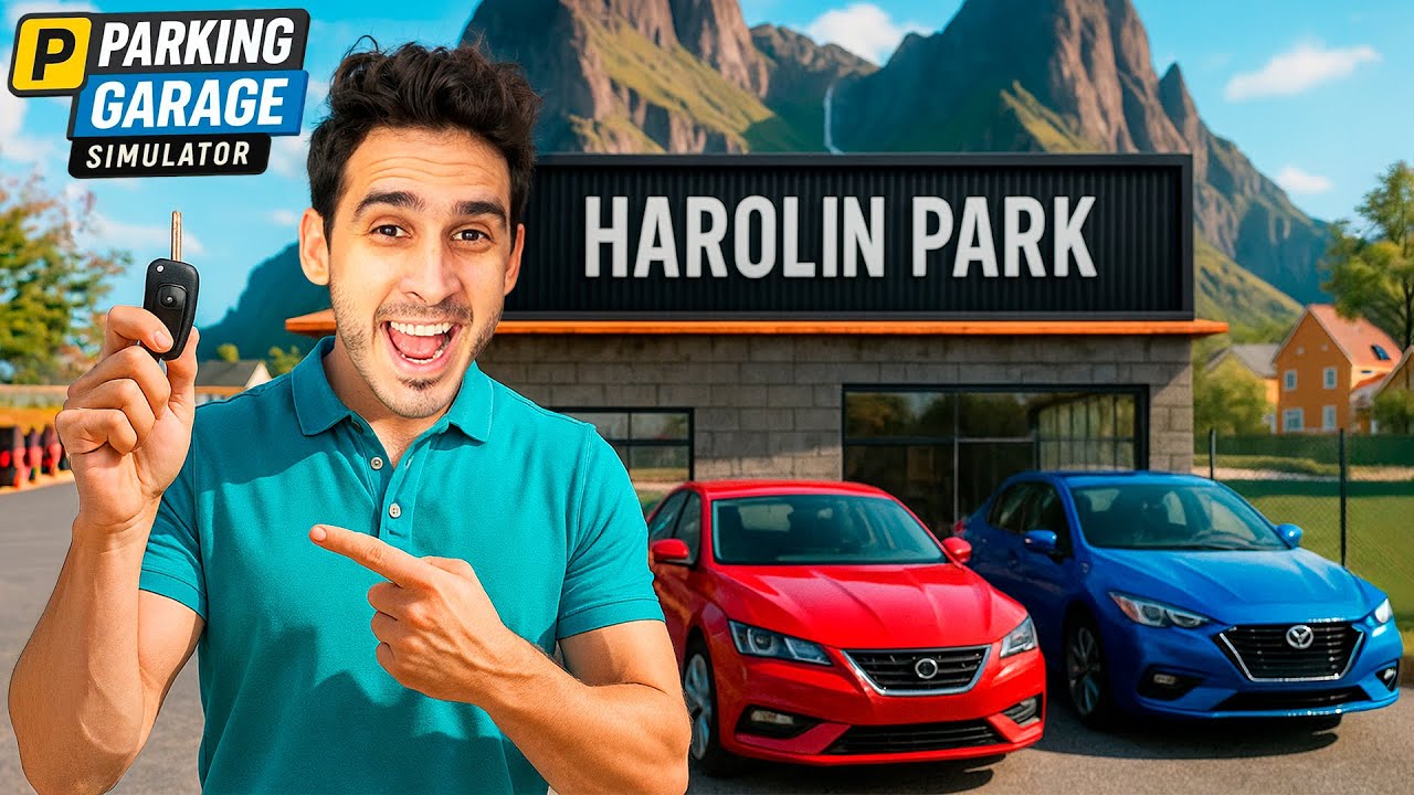 Ahora Trabajo Parqueando Carros 🚗🅿 Parking Garage Simulator