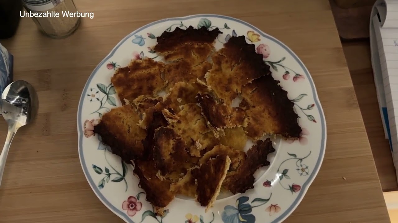 Tag 15 Cracker aus Kichererbsen