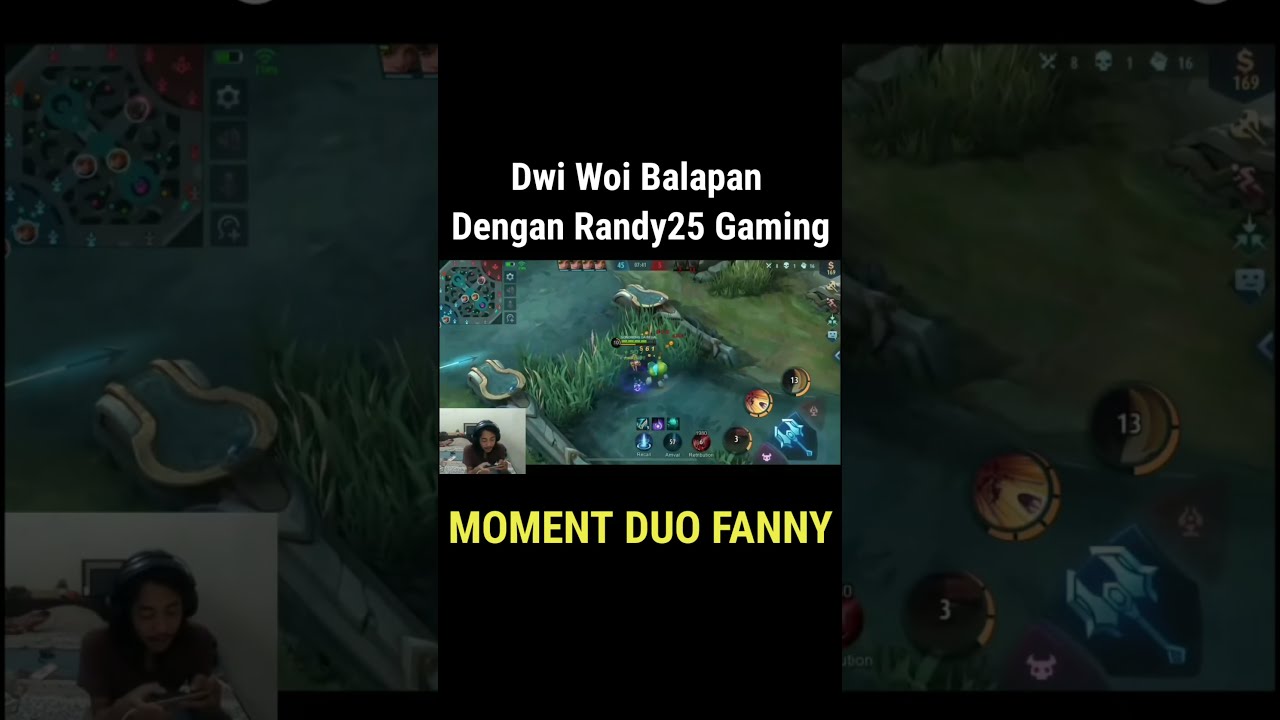 Dwi Woii Balapan Dengan Randy25 Gaming - Moment Duo Fanny 