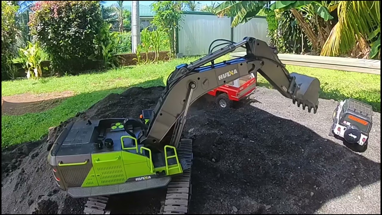 Engins de chantiers a punaauia ! 