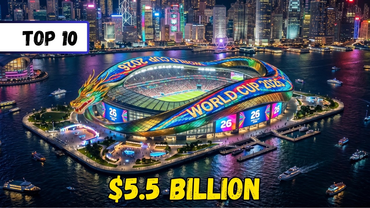Top 10 Most Luxurious Stadiums Hosting the 2026 FIFA World Cup | HK WORLDWIDE