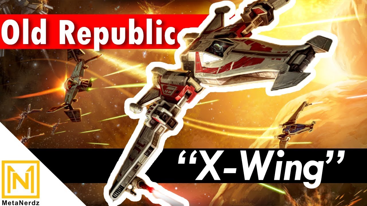 Star Wars Ships | X-Wing and ARC-170 ANCESTOR | Liberator-class / Striker-class Republic Starfighter