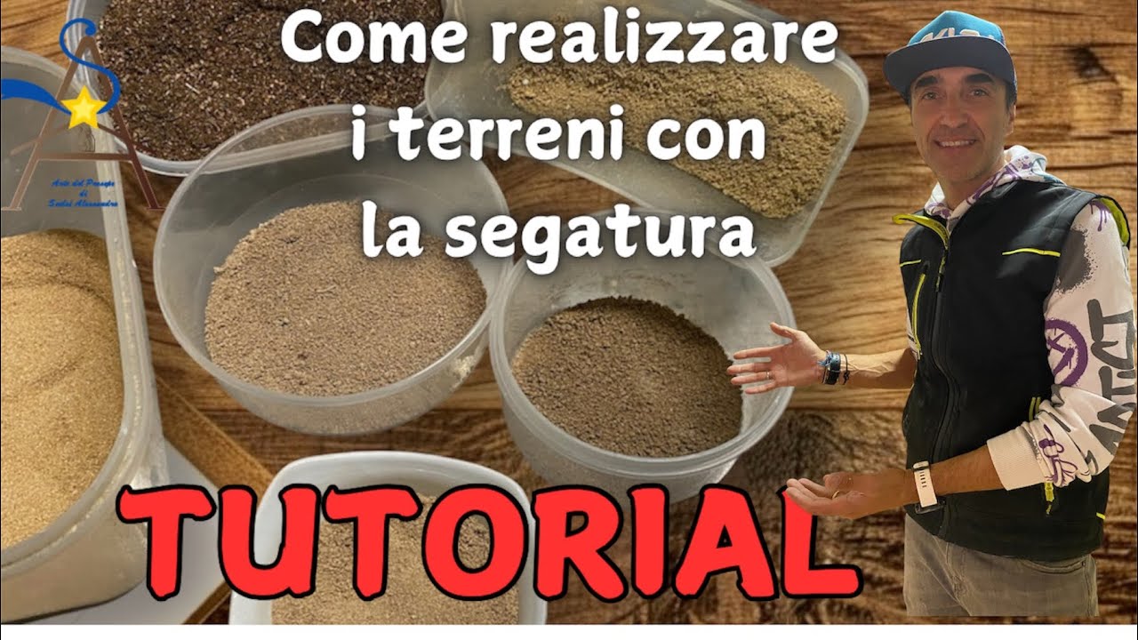 Tutorial come realizzare i terreni,erba per i presepi e diorami