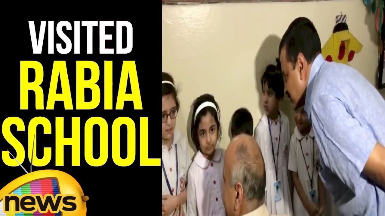 Arvind Kejriwal visited Rabia School, talking to the children | Delhi CM Latest News | Mango News