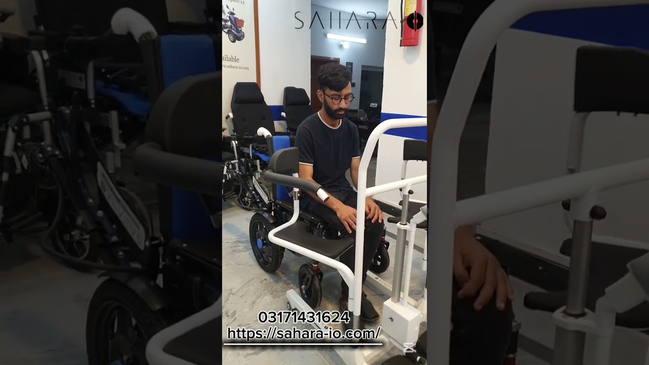 Revolutionary Electric Transfer Chair | Effortless Patient Transfer to Bed, Car, Toilet & More!