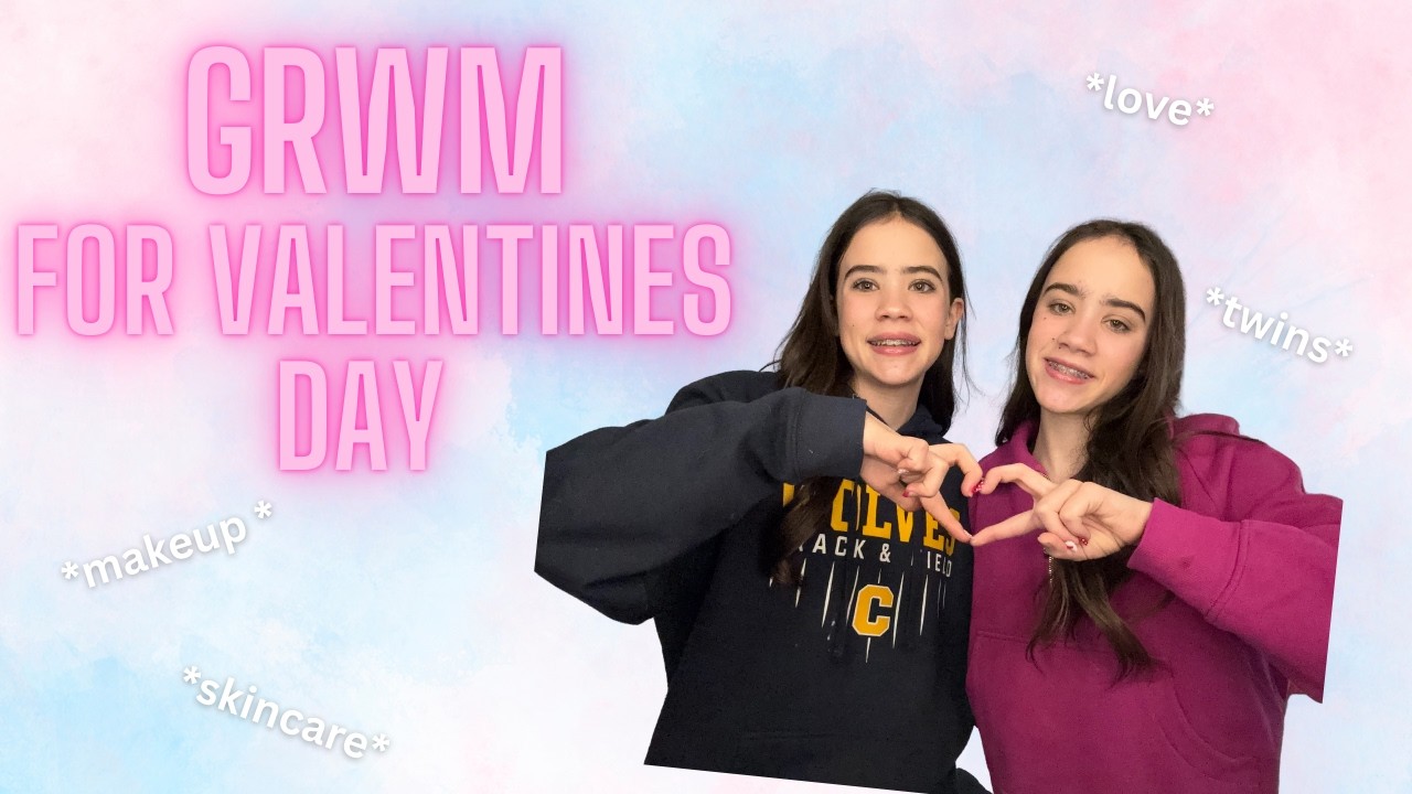 Valentine's Day GRWM 💌💋 from messy to ready in 8 minutes!