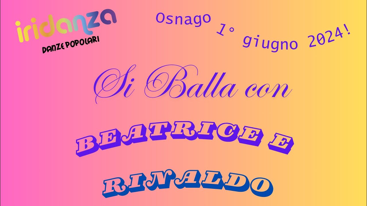 Beatrice Pignolo e Rinaldo Doro in concerto per Iridanza